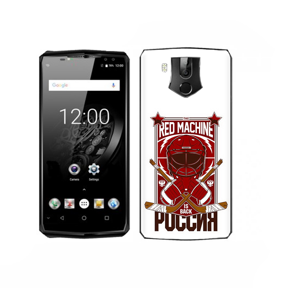 

Чехол MyPads Tocco для Oukitel K10 хоккей россия, Прозрачный, Tocco