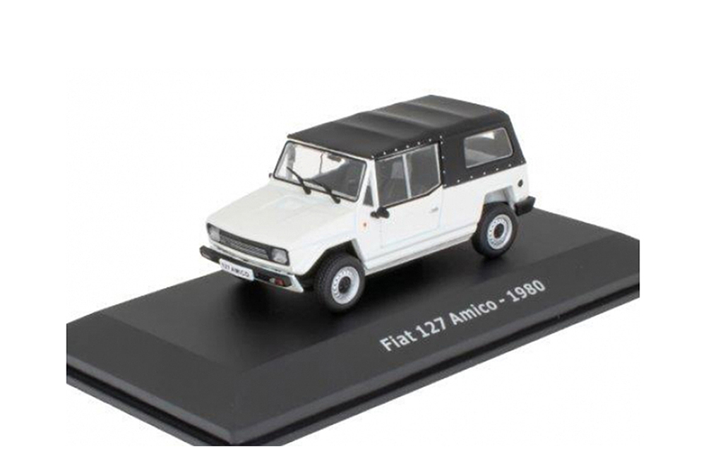 

Модель коллекционная ALTAYA Fiat 127 amico 1980 white/black, Белый