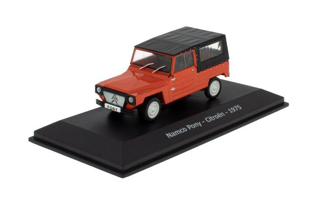 

Модель коллекционная ALTAYA Citroen namco pony 1975 red/black, Красный