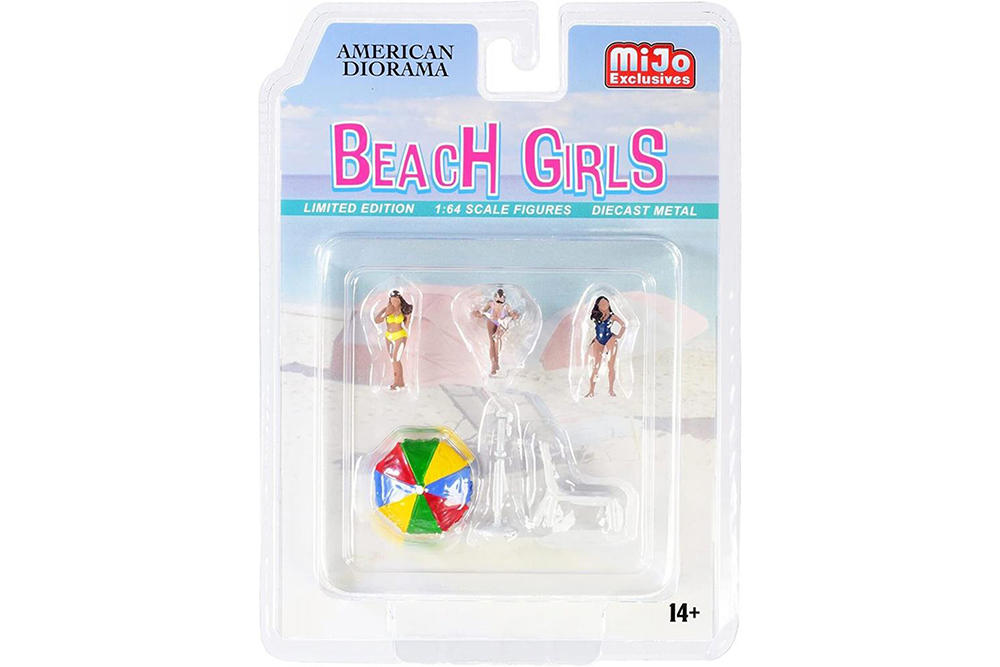 AD Figurine beach girls set / набор фигурок - пляжные девочки