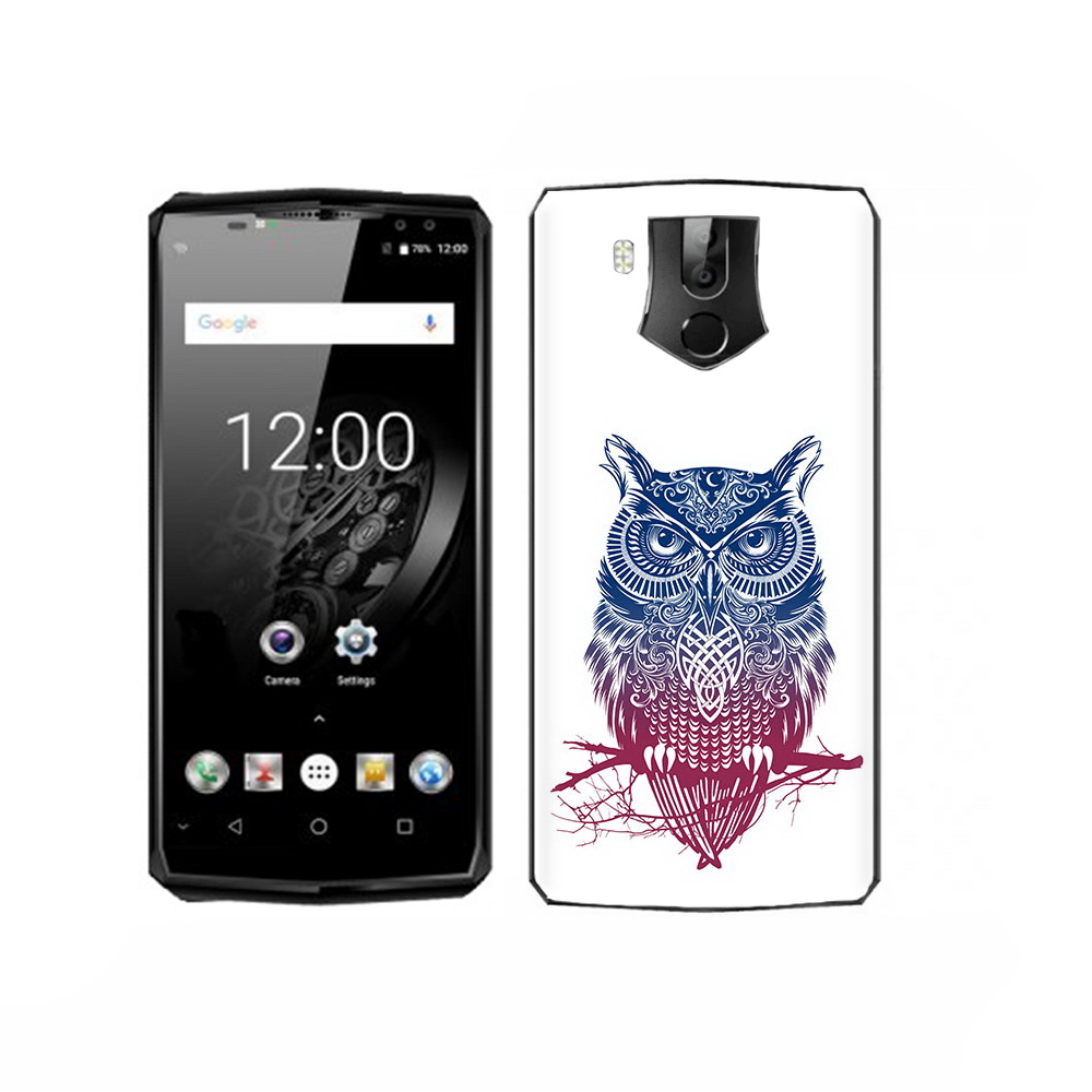 

Чехол MyPads Tocco для Oukitel K10 хиппи сова, Прозрачный, Tocco
