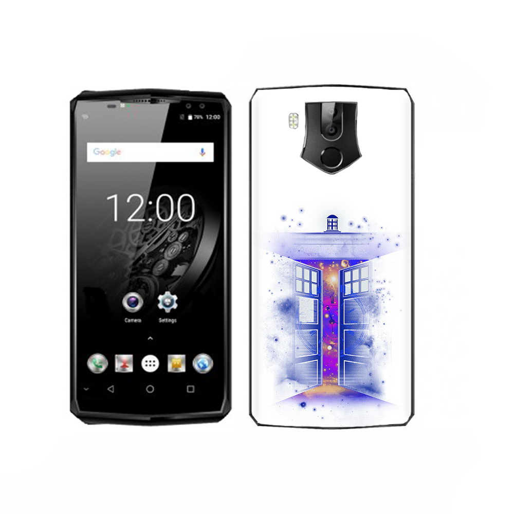 

Чехол MyPads Tocco для Oukitel K10 фиолетовый уголок абстракция, Прозрачный, Tocco