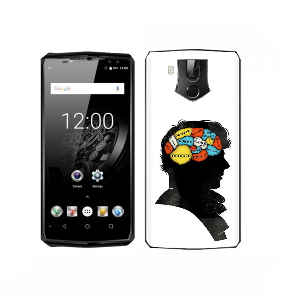 

Чехол MyPads Tocco для Oukitel K10 темный рисунок, Прозрачный, Tocco