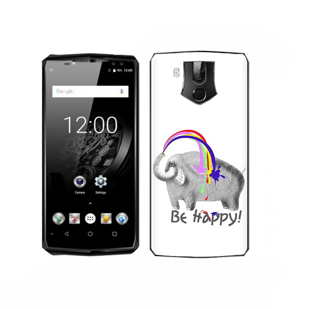 

Чехол MyPads Tocco для Oukitel K10 счастливый слон, Прозрачный, Tocco