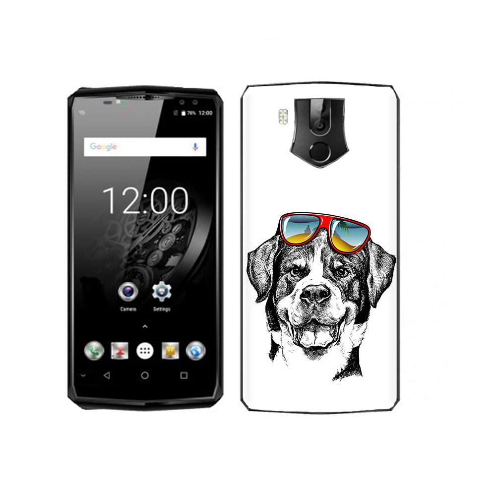 

Чехол MyPads Tocco для Oukitel K10 счастливая собака, Прозрачный, Tocco