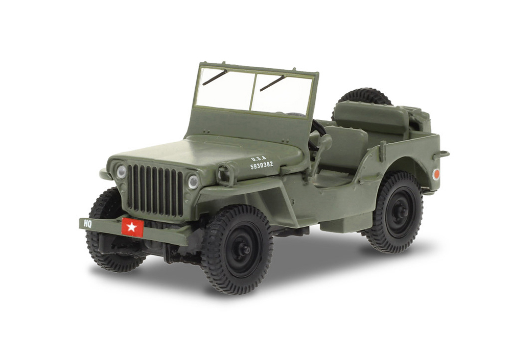 

Модель коллекционная GREENLIGHT Jeep willys mb 4X4 1942 (из т/с m.a.s.h.), Хаки