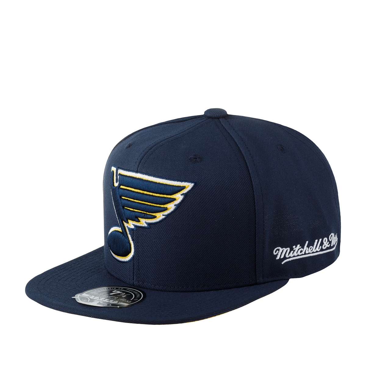 

Бейсболка унисекс Mitchell&Ness 6HSFSH22084-SLUBLUE St Louis Blues NHL синяя, р. 56, Синий, 6HSFSH22084-SLUBLUE St Louis Blues NHL