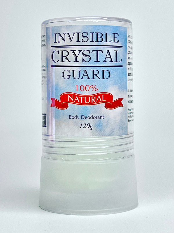 

Минеральный дезодорант Invisible Crystal Guard, 120 г 3853039