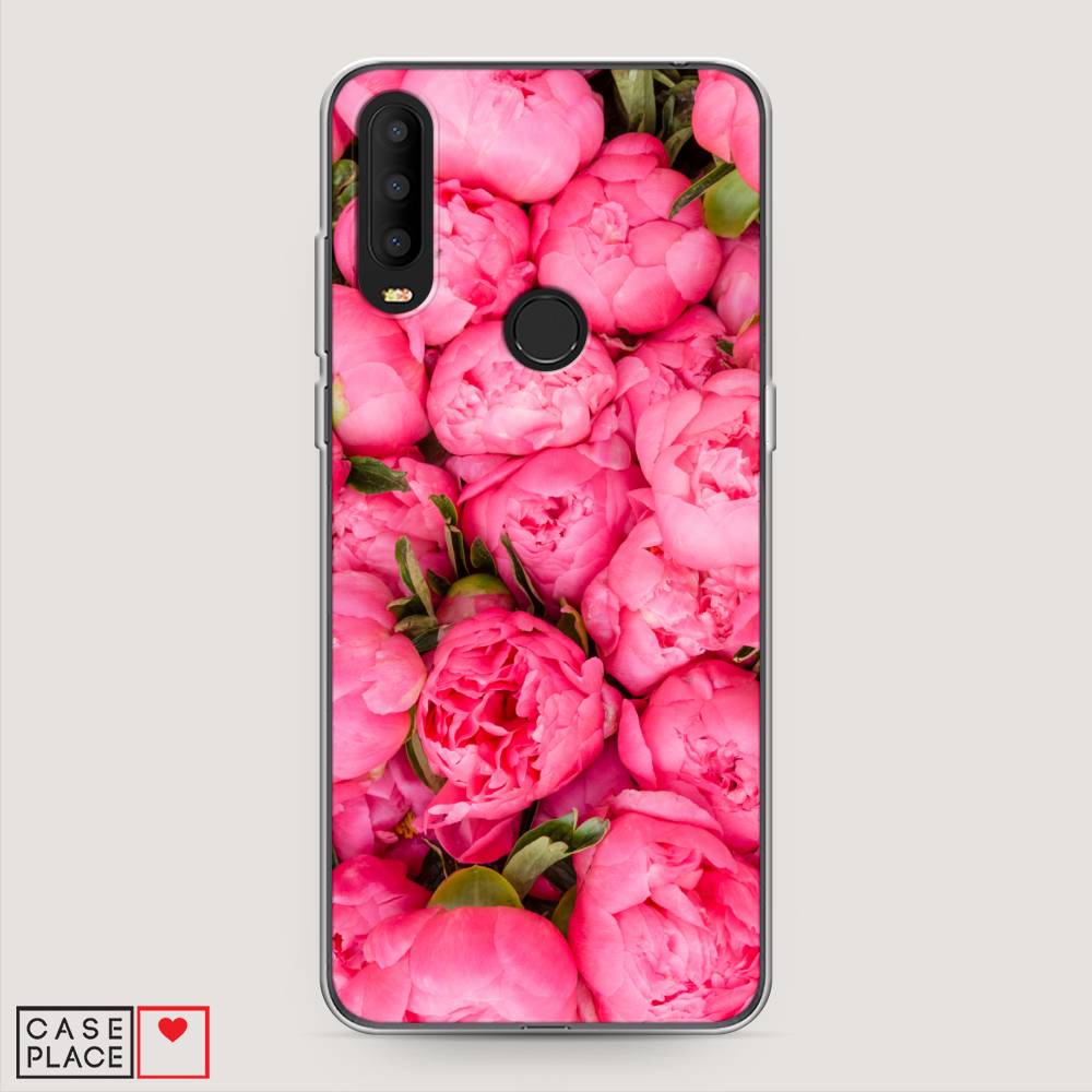 

Силиконовый чехол "Прекрасные пионы" на Alcatel 3X 5048Y (2019), 170750-8