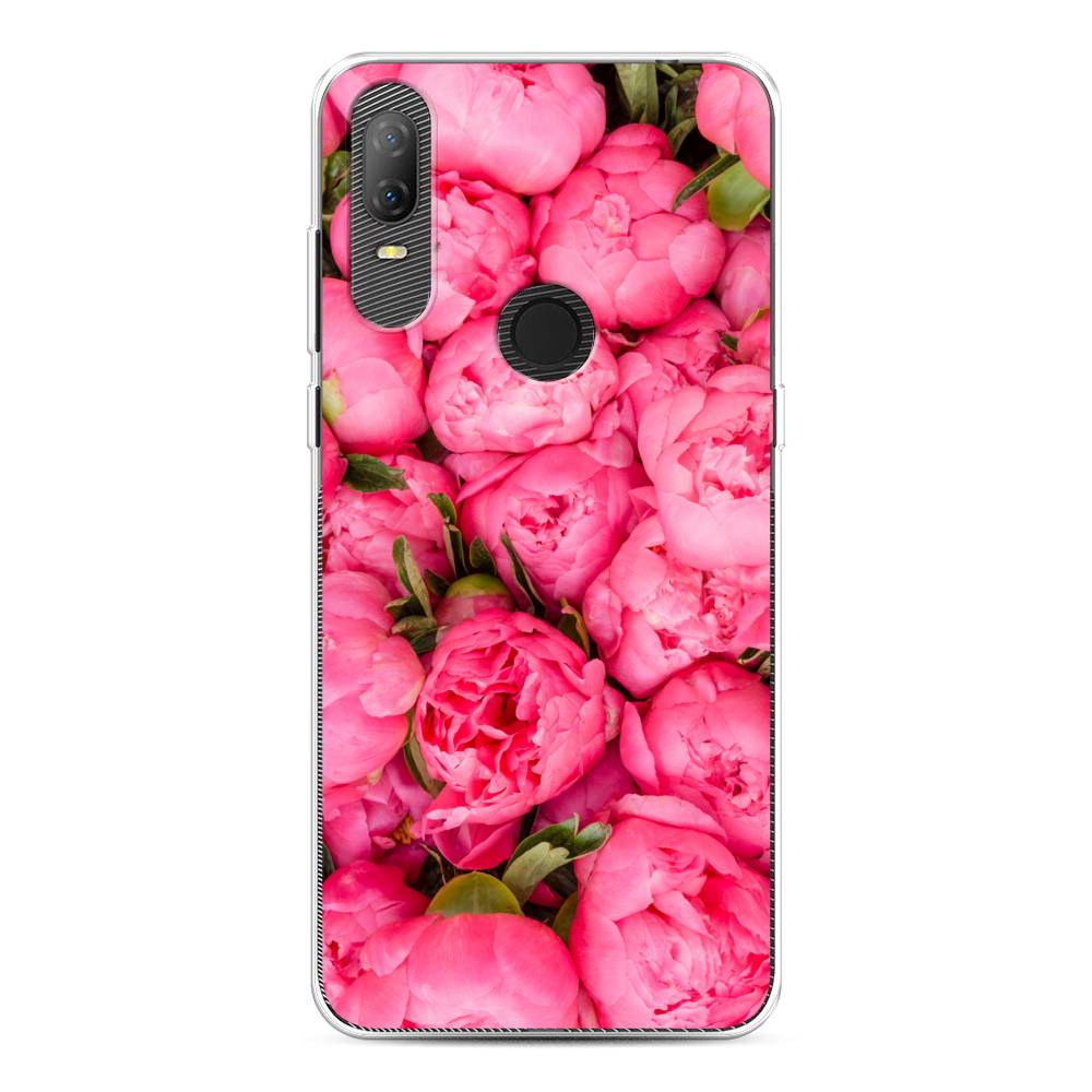 

Силиконовый чехол "Прекрасные пионы" на Alcatel 1V (2020) 5007U, 170950-8