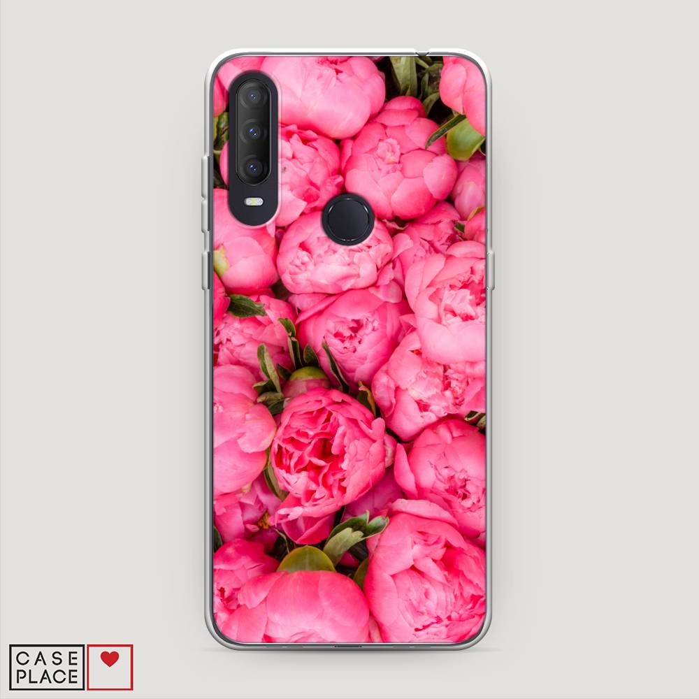 

Силиконовый чехол "Прекрасные пионы" на Alcatel 1S (2020), 170850-8