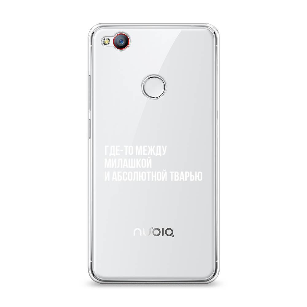 

Чехол Awog на ZTE Nubia Z11 Mini / ЗТЕ Нубиа Z11 Mini "Почти милашка", 131550-6