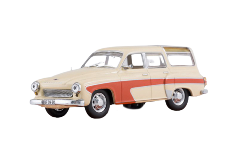 Модель коллекционная ATLAS Wartburg 311 camping beige/red