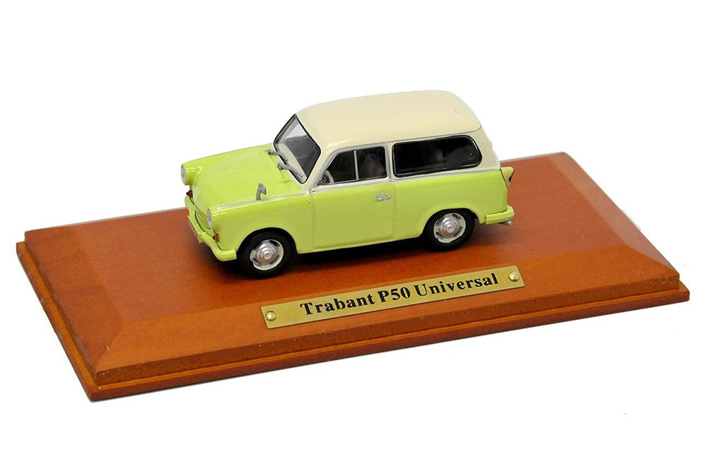 Модель коллекционная ATLAS Trabant P50 universal 1958 light yellow/beige