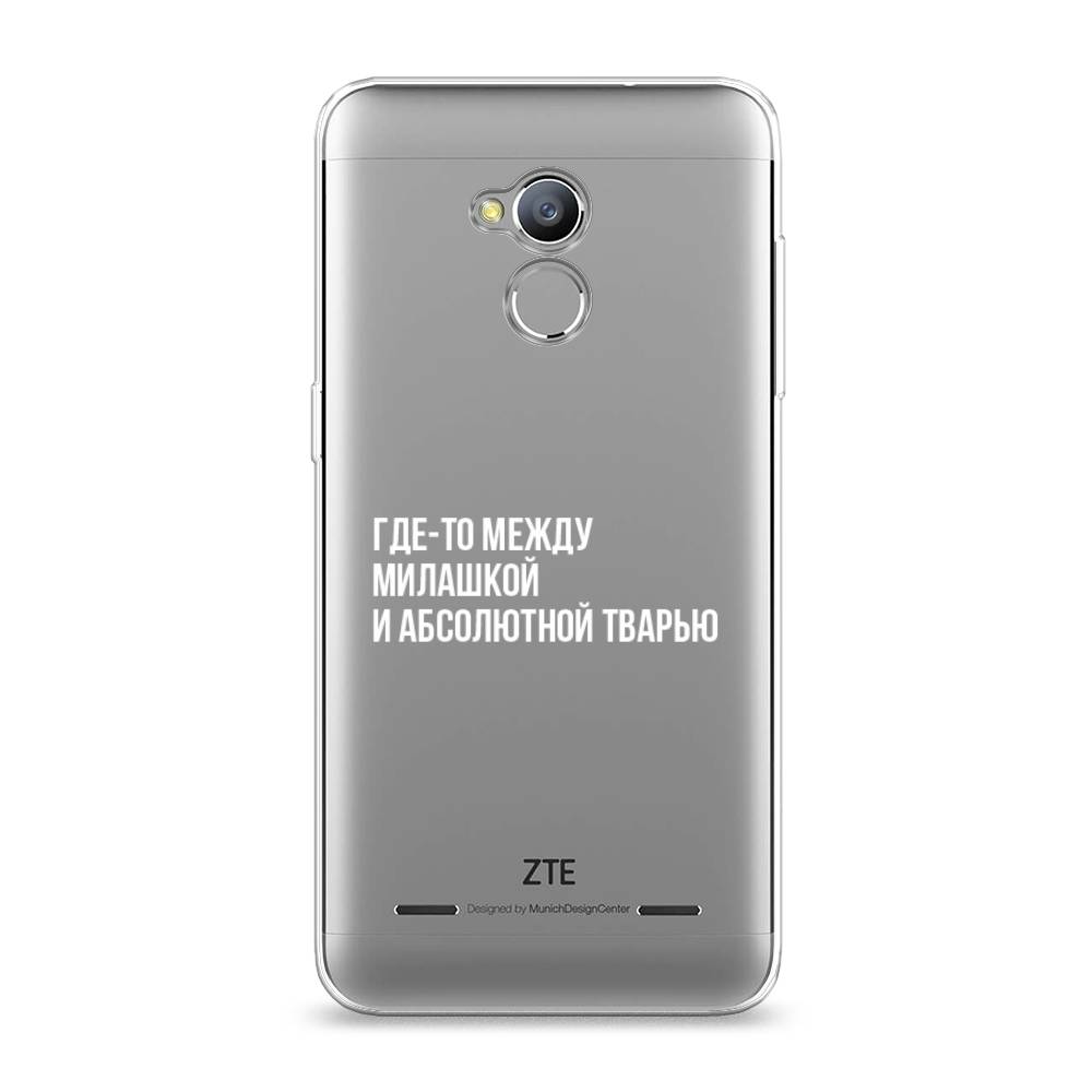 

Чехол Awog на ZTE Blade V7 Lite / ЗТЕ Блэйд V7 Lite "Почти милашка", 130450-6