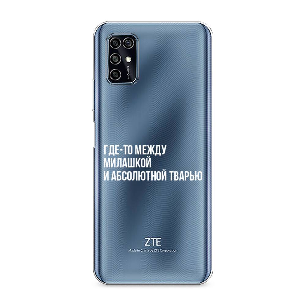 

Чехол Awog на ZTE Blade V2020 Smart / ЗТЕ Блэйд V2020 Smart "Почти милашка", Разноцветный, 133850-6