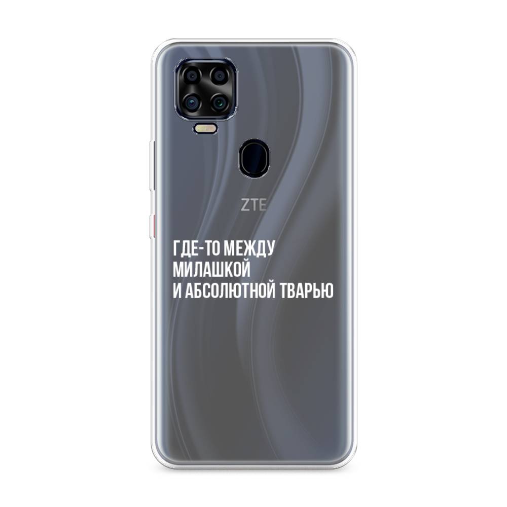 

Чехол Awog на ZTE Blade V2020 4G / ЗТЕ Блэйд V2020 4G "Почти милашка", Разноцветный, 134350-6