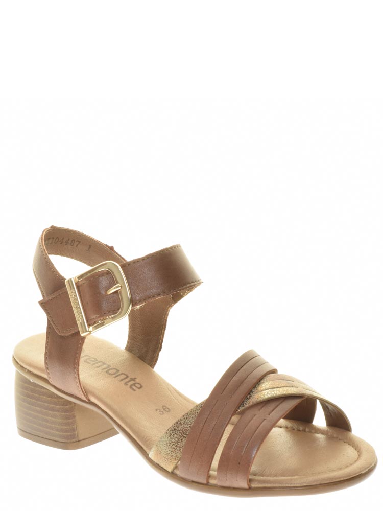 

Босоножки женские REMONTE 149411 коричневые 41 RU, 149411