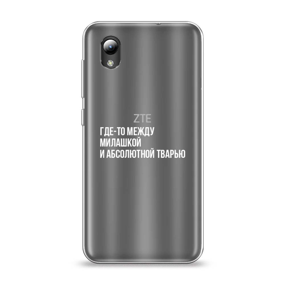 

Чехол Awog на ZTE Blade L8 / ЗТЕ Блэйд L8 "Почти милашка", Разноцветный, 132850-6