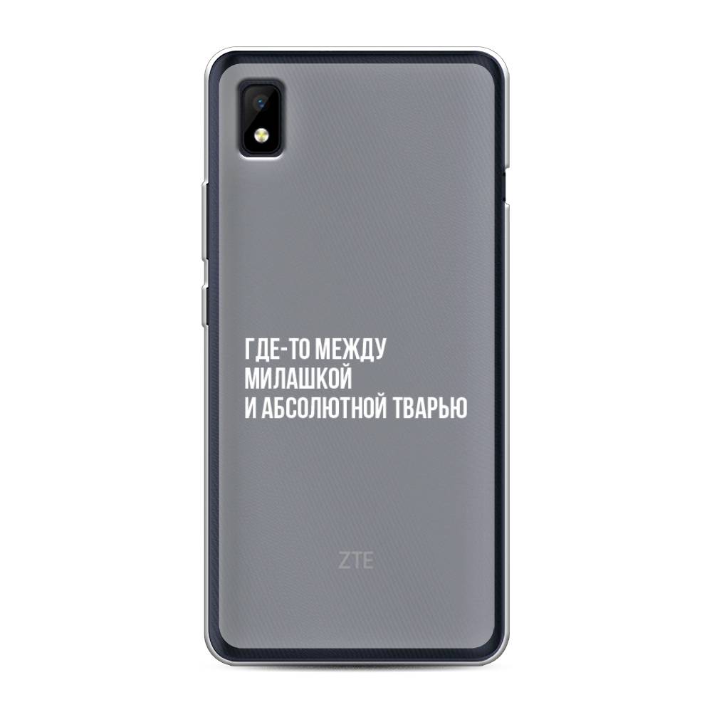 

Чехол Awog на ZTE Blade L210 / ЗТЕ Блэйд L210 "Почти милашка", Разноцветный, 134150-6