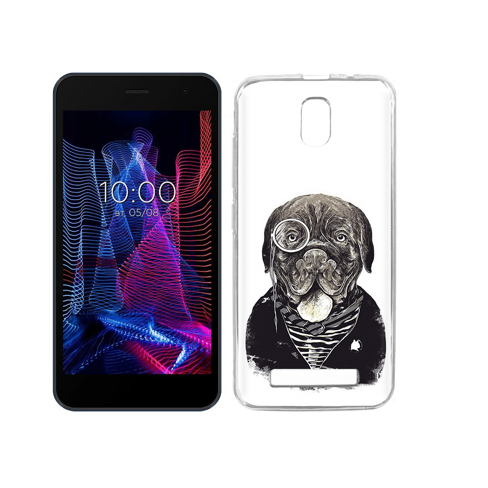 

Чехол MyPads Tocco для BQ 5047L Like солидный песик, Прозрачный, Tocco