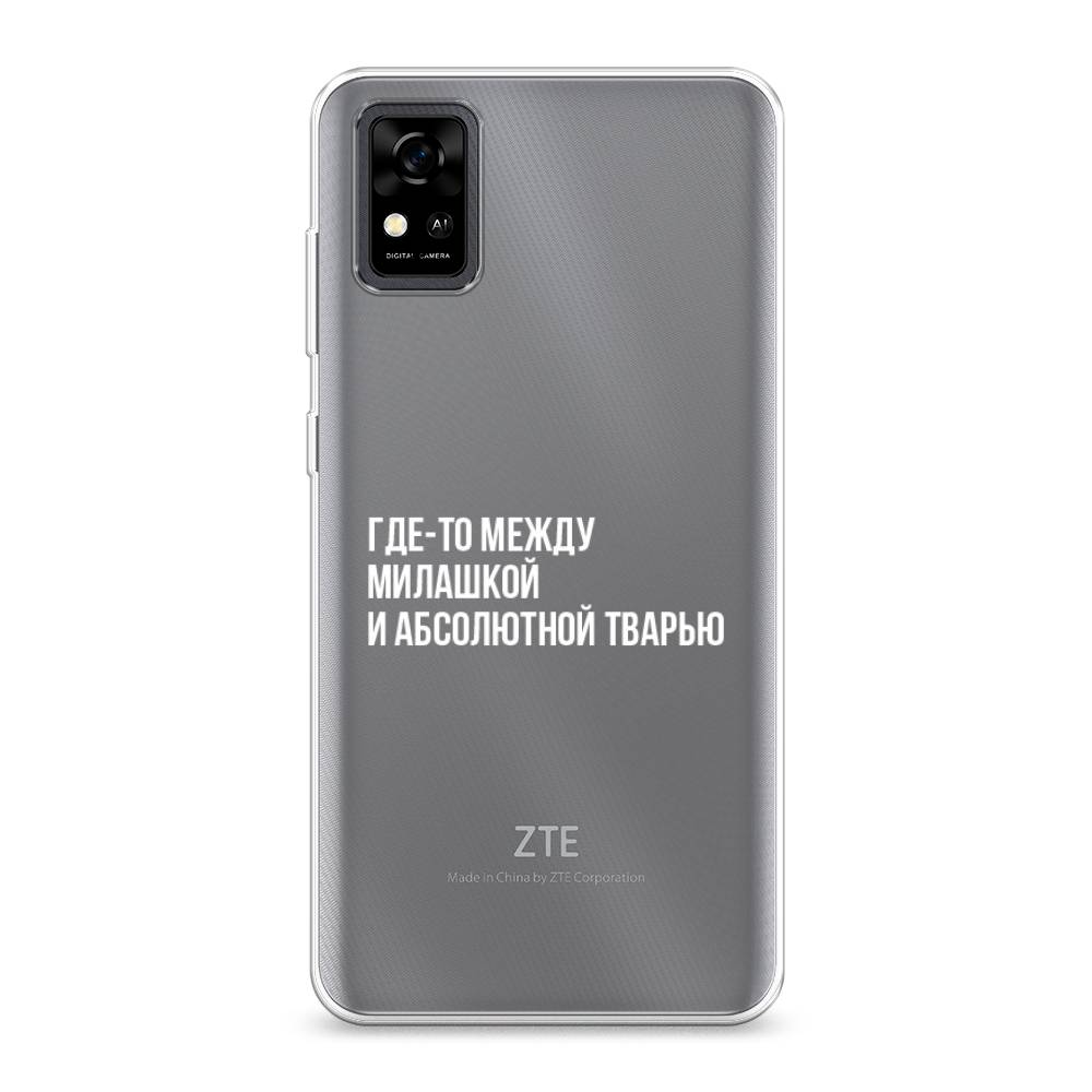 

Чехол Awog на ZTE Blade A31 / ЗТЕ Блэйд A31 "Почти милашка", Разноцветный, 134650-6