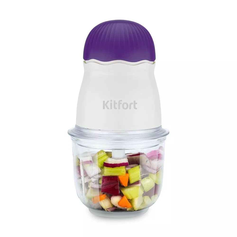 

Измельчитель Kitfort КТ-3064-1 фиолетовый, КТ-3064-1