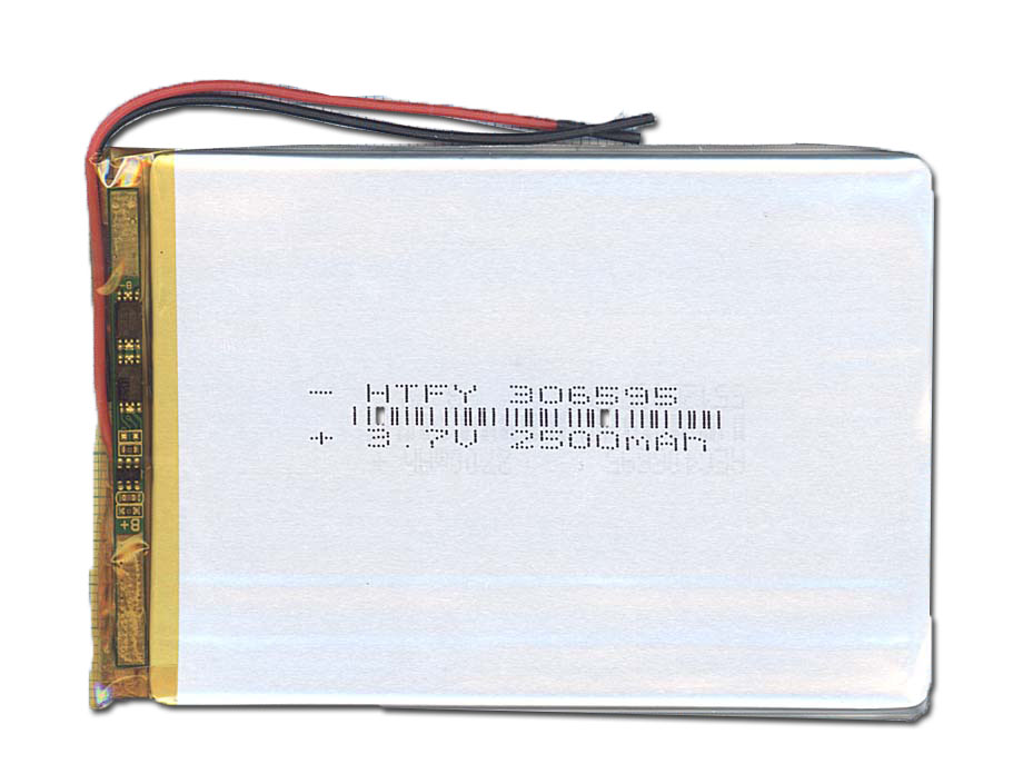 фото Аккумулятор oem li-pol 3*65*95мм 2pin 3.7v/2500mah