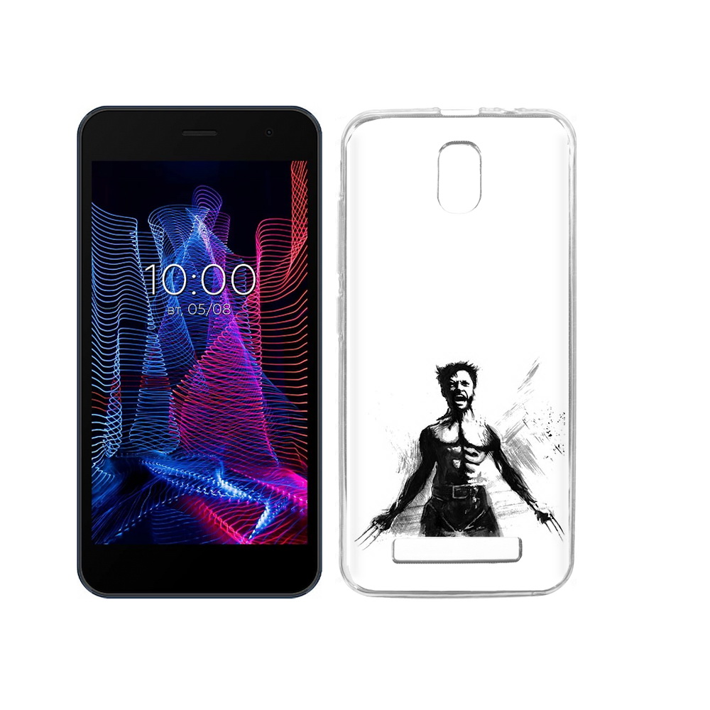 

Чехол MyPads Tocco для BQ 5047L Like росомаха, Прозрачный, Tocco