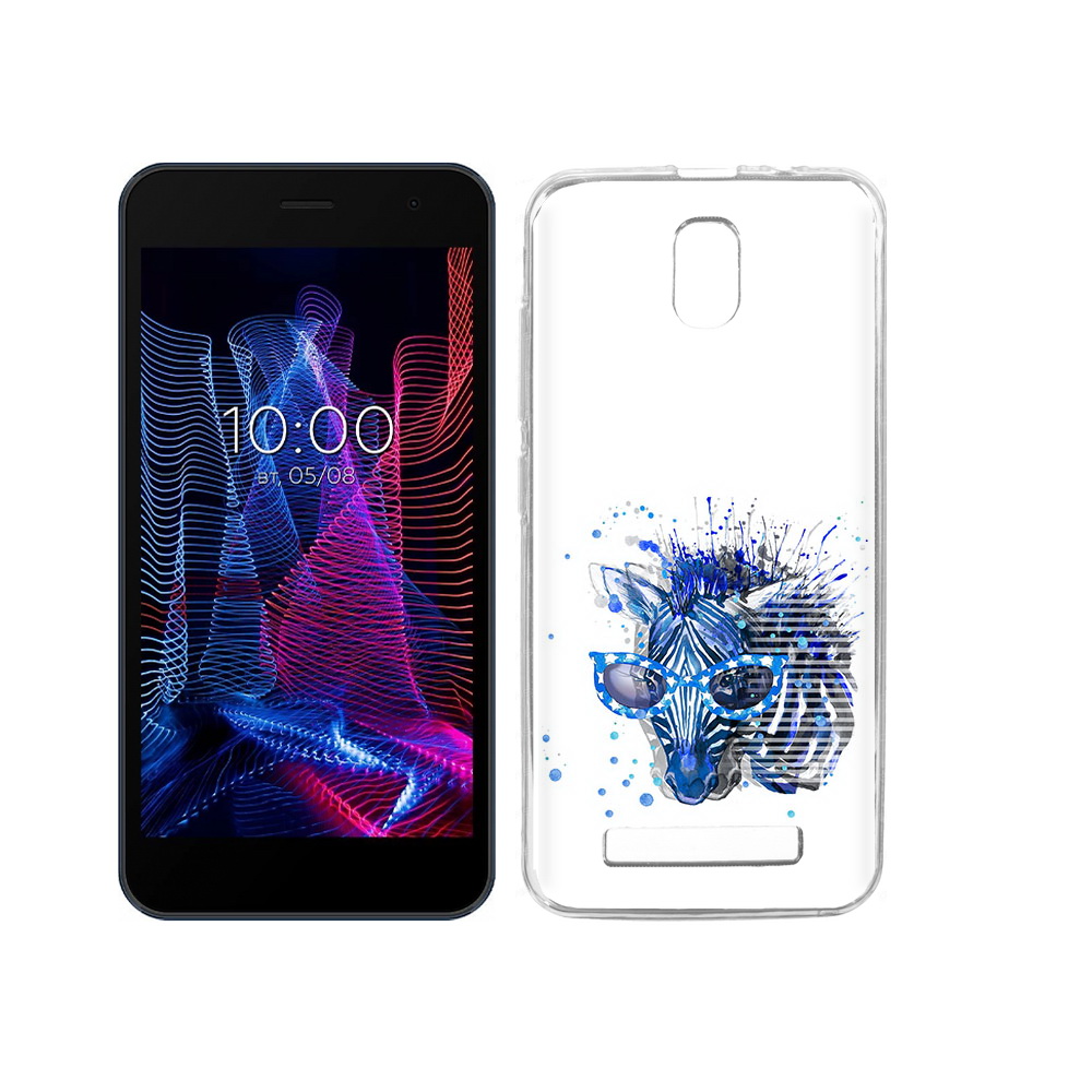 

Чехол MyPads Tocco для BQ 5047L Like расплывчатая зебра, Прозрачный, Tocco