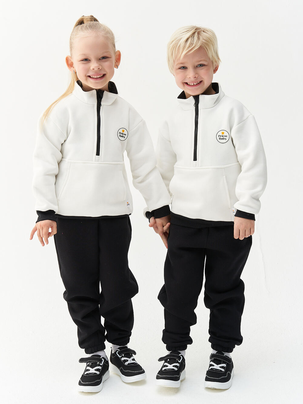 

Брюки детские Prime Baby PBB01105BLK01, зеленый; черный, 116, PBB01105BLK01