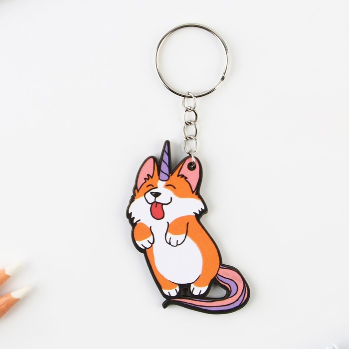 

Брелок женский NoBrand 9577913 черный, Оранжевый, 9577913