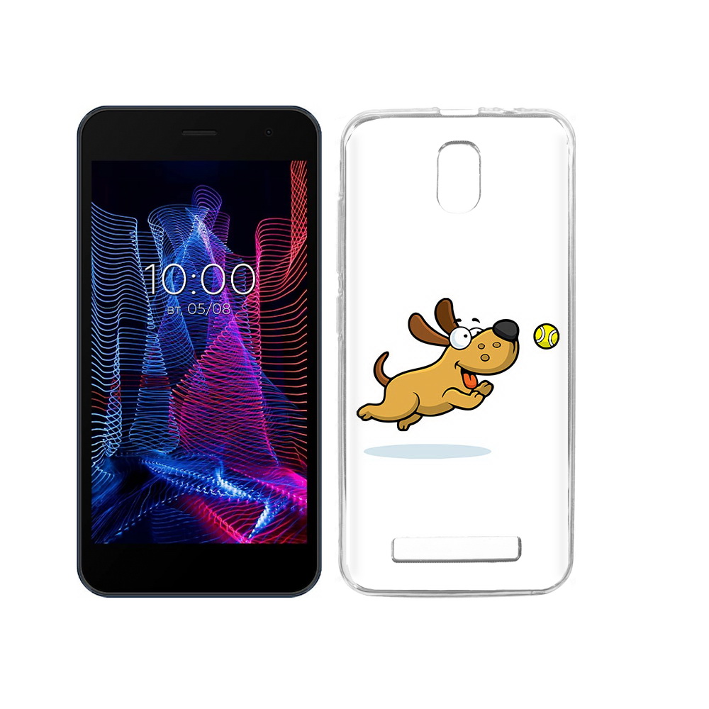 

Чехол MyPads Tocco для BQ 5047L Like пёсик, Прозрачный, Tocco