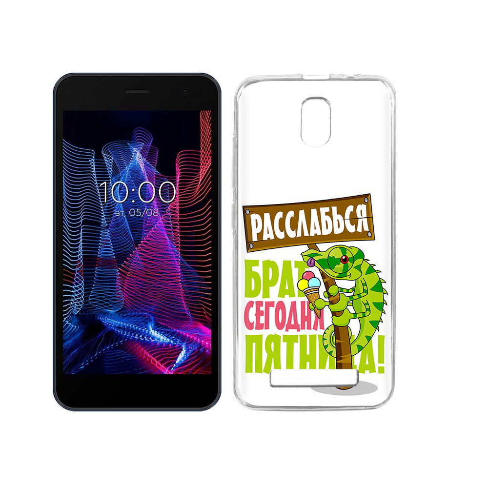 

Чехол MyPads Tocco для BQ 5047L Like пятница, Прозрачный, Tocco
