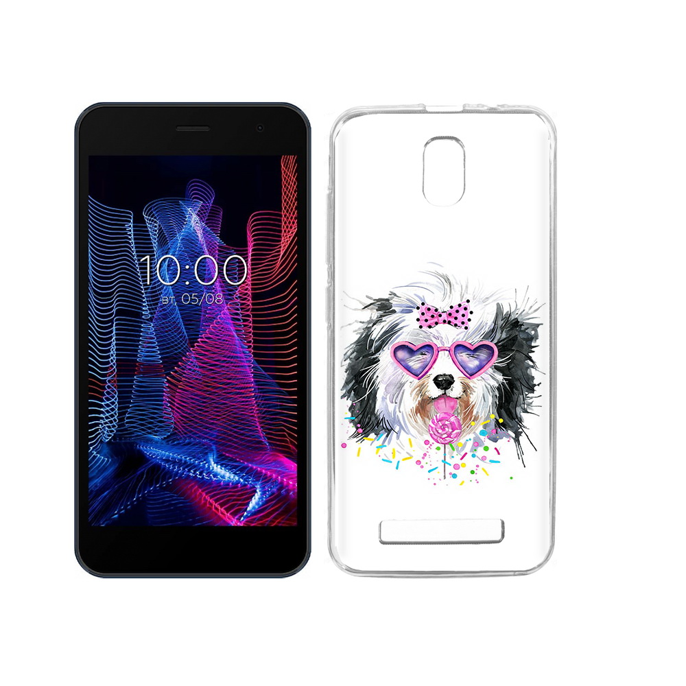 

Чехол MyPads Tocco для BQ 5047L Like пушистик, Прозрачный, Tocco