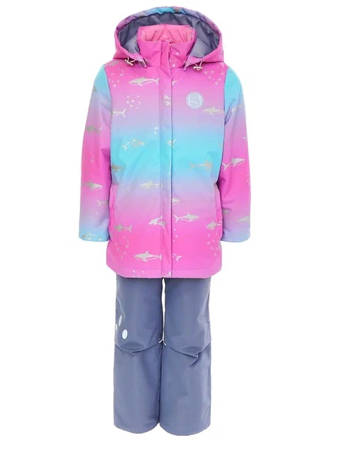 

Комплект верхней одежды Stella Kids М-668/1, голубой; розовый, 104, М-668/1