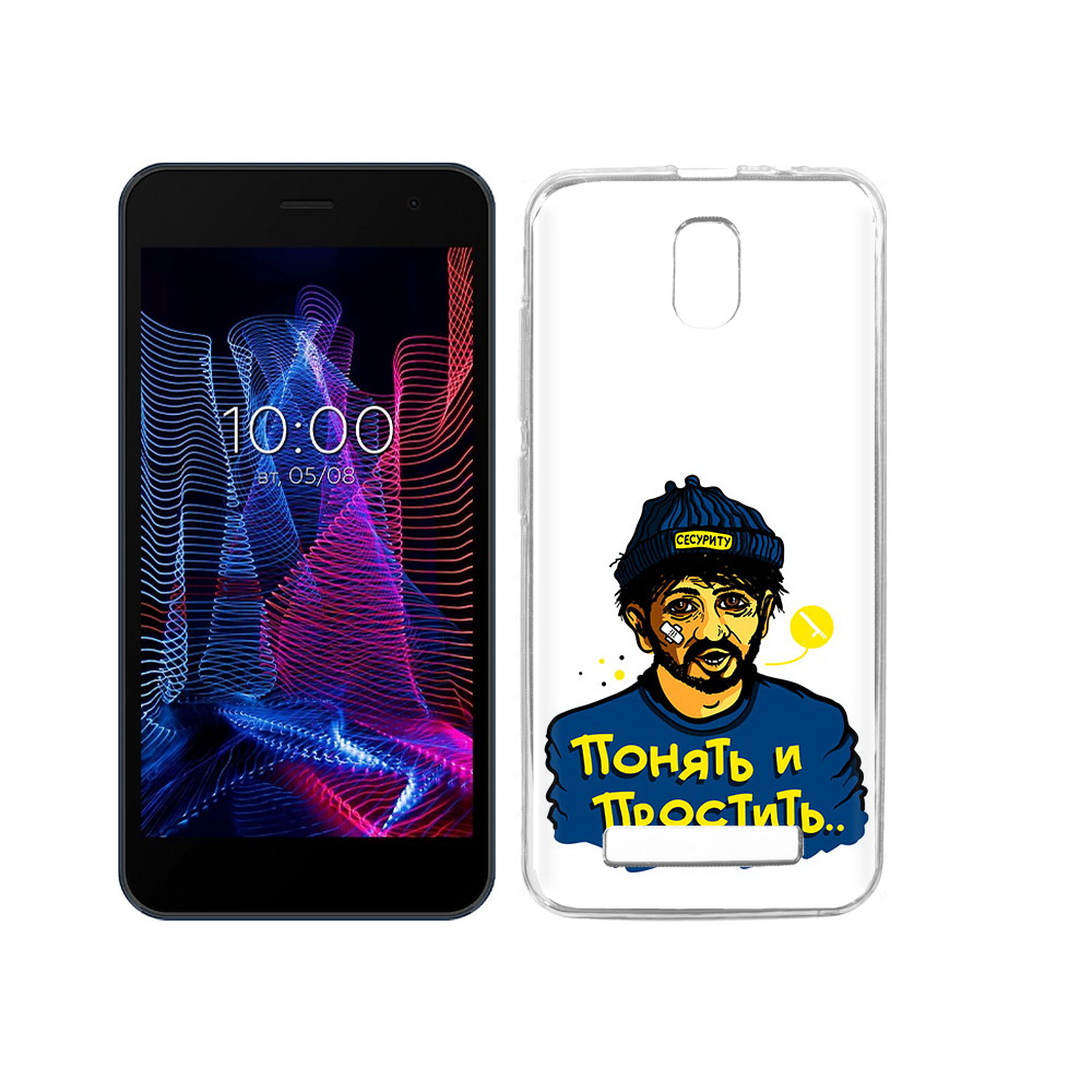 

Чехол MyPads Tocco для BQ 5047L Like понять и простить, Прозрачный, Tocco