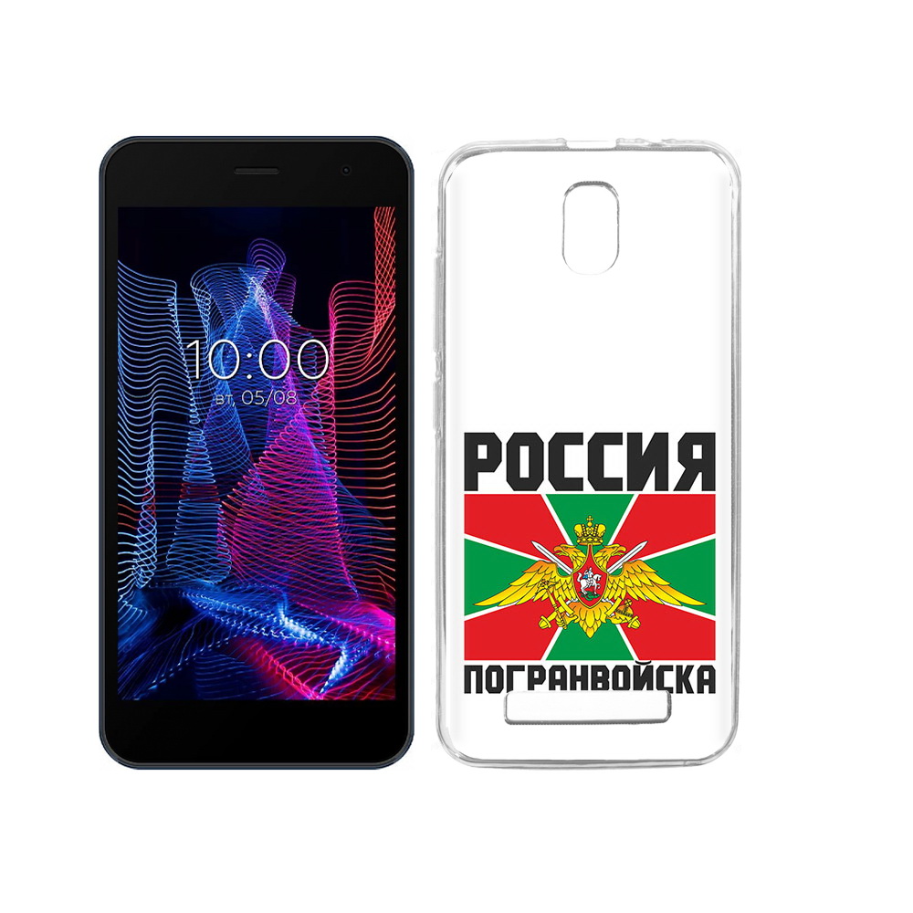 

Чехол MyPads Tocco для BQ 5047L Like погранвойска, Прозрачный, Tocco