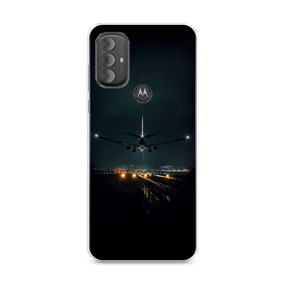 

Силиконовый чехол "Ночной рейс" на Motorola Moto G Power 2022, Разноцветный, 242850-6