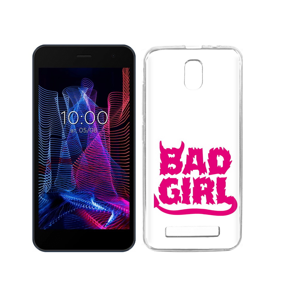 

Чехол MyPads Tocco для BQ 5047L Like плохая девочка, Прозрачный, Tocco