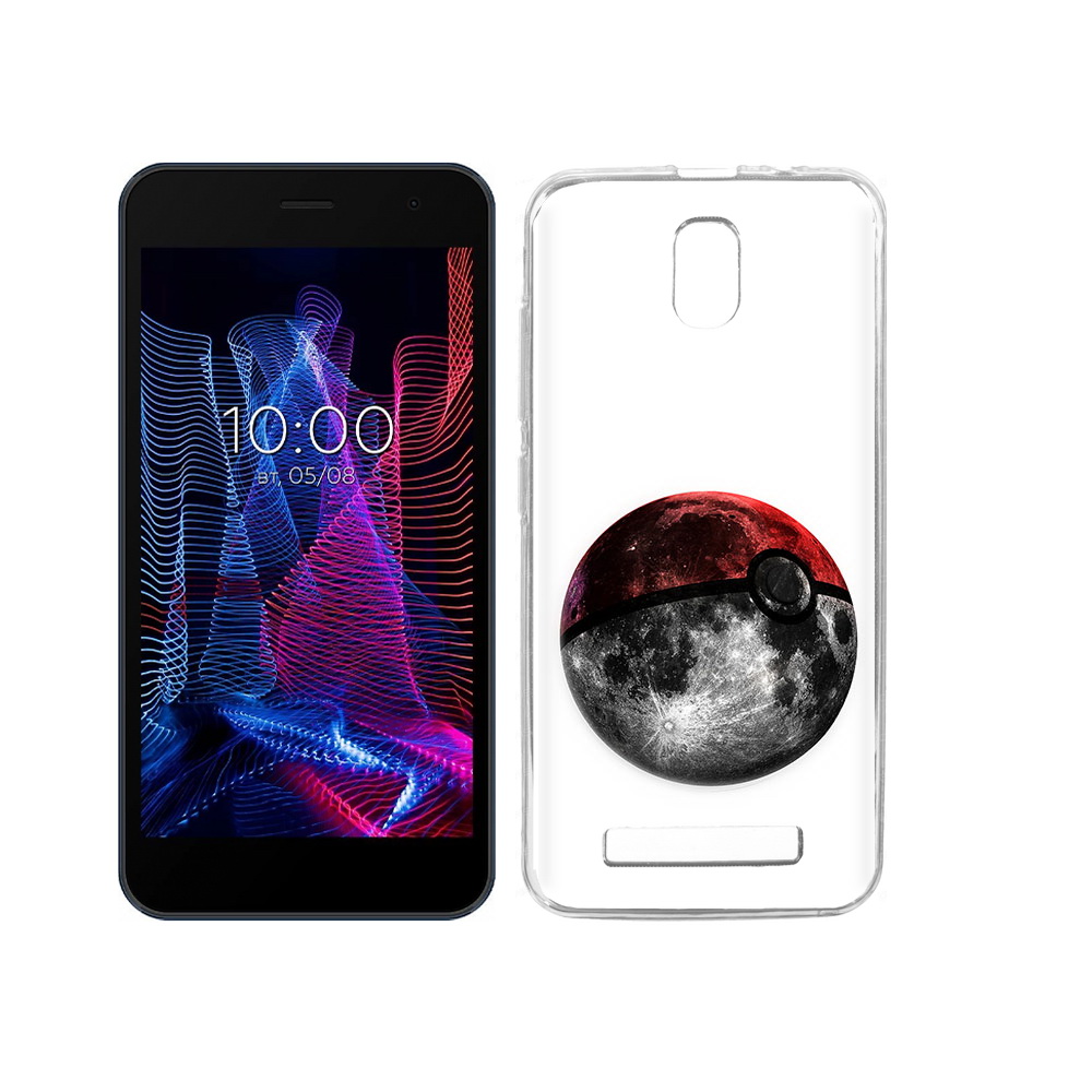 

Чехол MyPads Tocco для BQ 5047L Like планета покебол, Прозрачный, Tocco