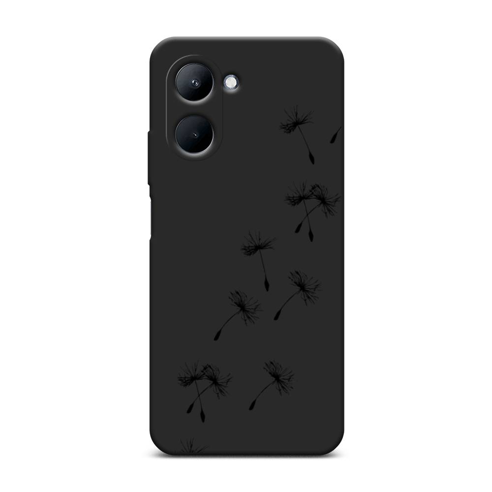 

Чехол Awog на Realme C33 "Летящие одуванчики", Черный, 2511352-1