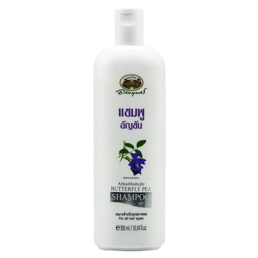 фото Шампунь abhai шампунь butterfly pea shampoo укрепляющий клитория и лаванда, 300 мл