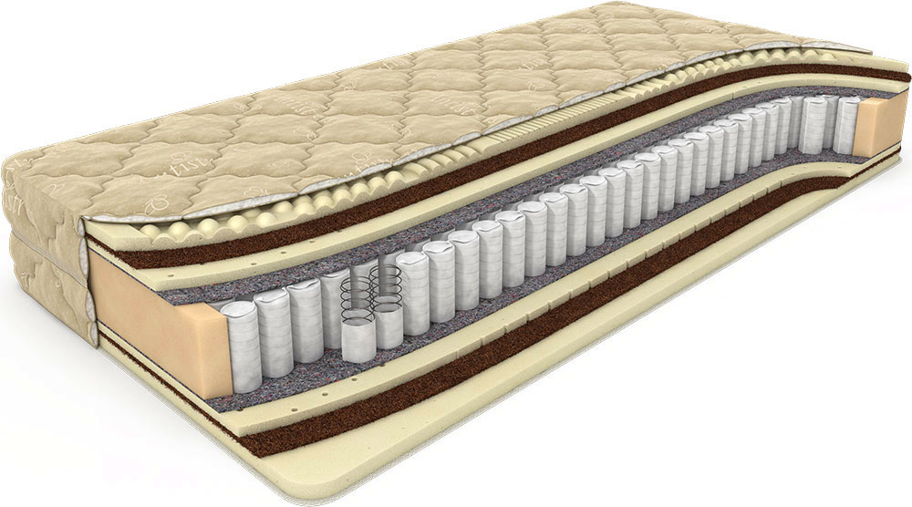 

Матрас Дримлайн Paradise Massage TFK 140х185х26, Белый, Paradise Massage TFK