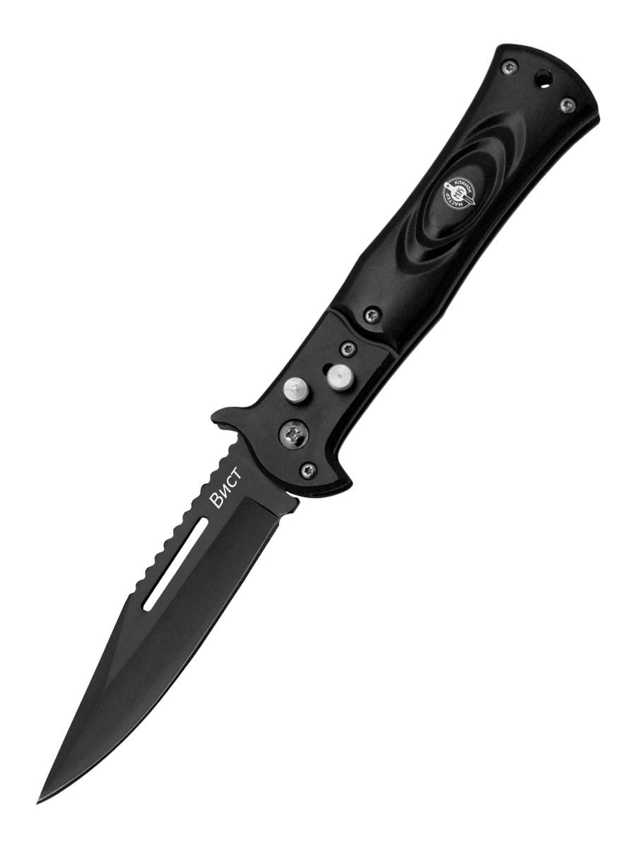 

Нож складной Мастер Клинок M407 Вист, сталь 420, Черный, Вист