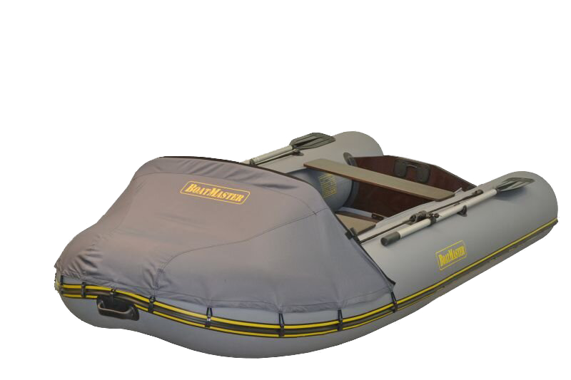 Надувная лодка BoatMaster 310K Люкс (с тентом) (серый)