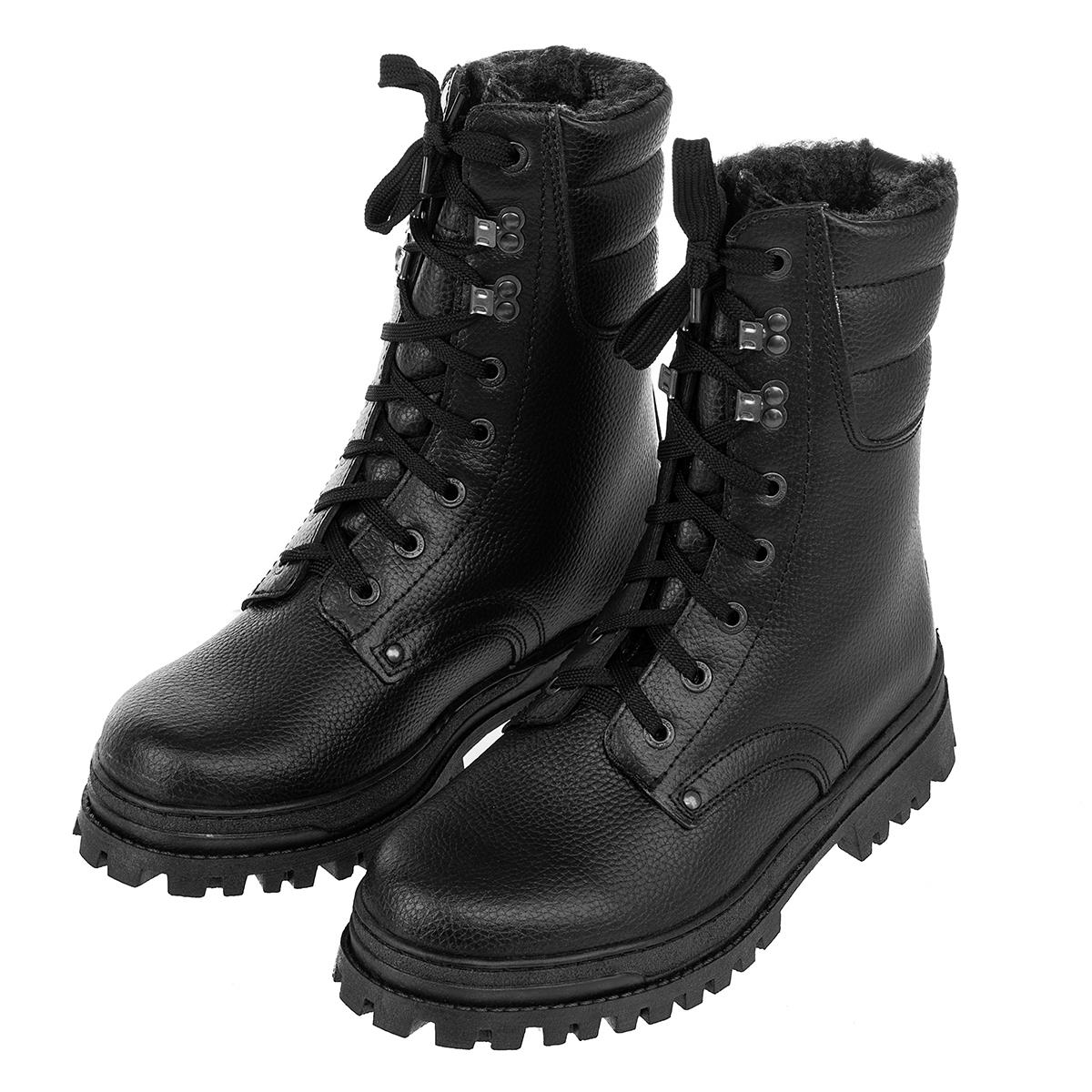 Ботинки рабочие мужские ХСН Охрана Зима (502) черные 40 RU