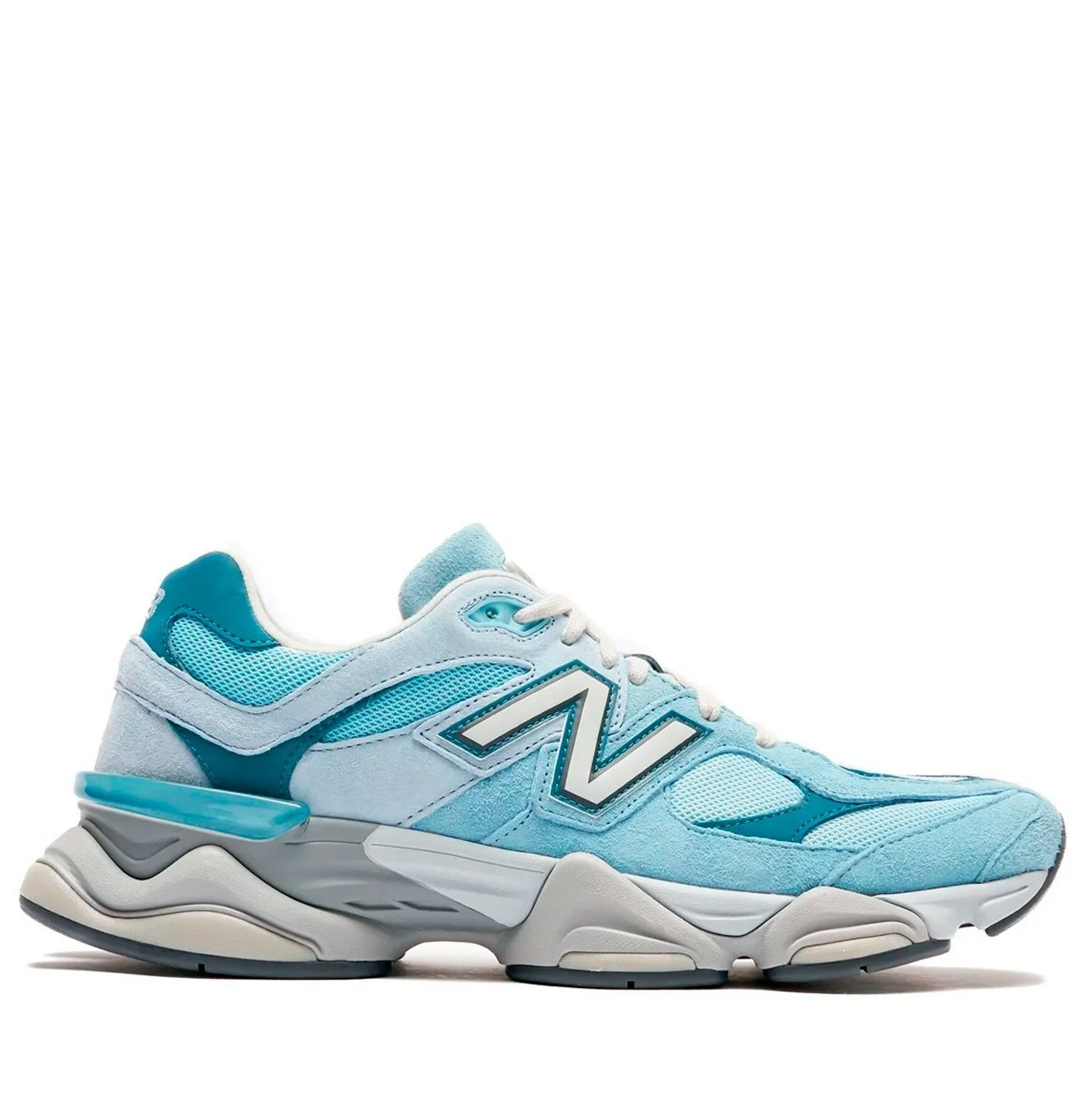 

Кроссовки мужские New Balance 9060 голубые 42 EU, Голубой, 9060