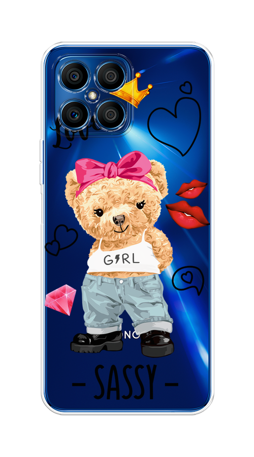 

Чехол на Honor X8 "Sugar Mommy", Голубой;белый;розовый, 6107650-6