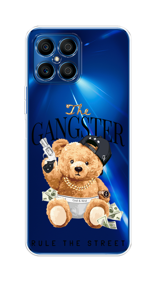 

Чехол на Honor X8 "The Gangster", Бежевый;серый;черный, 6107650-6